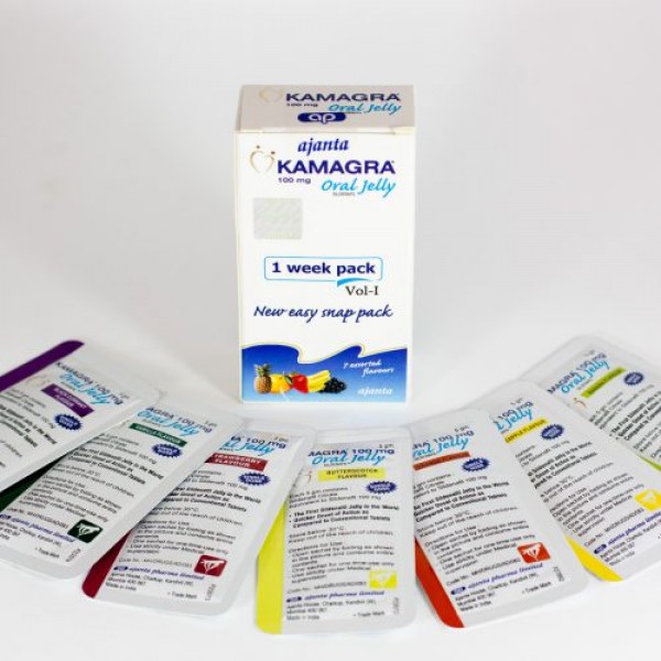 液體狀果凍威而鋼 Kamagra Oral Jelly 100 mg 7小包